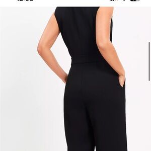 Size 12 loft black jumpsuit.